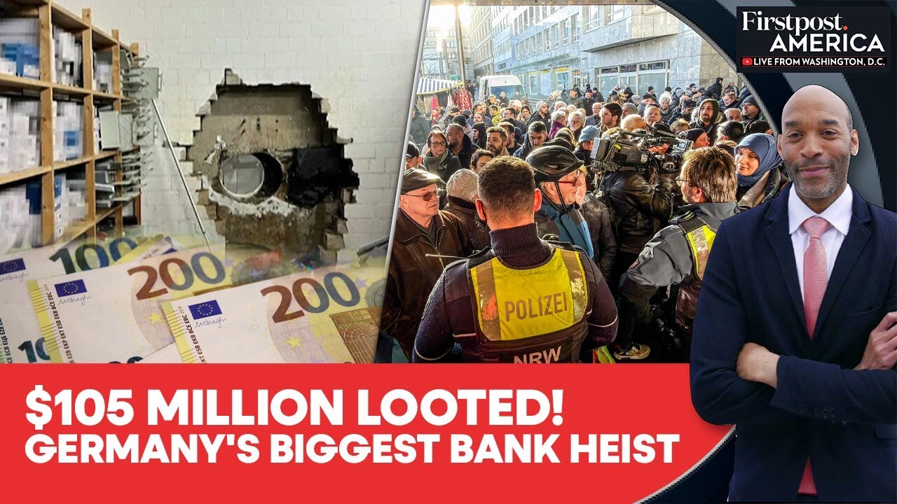 Ocean's Eleven Style Heist Rocks German Bank During Christmas | Firstpost America | N18G