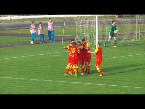 Luka Uskoković goal, assist Stefan Milošević, Montenegro U21 vs Kazakhstan U21
