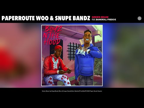 Snupe Bandz - Green Beam (Official Audio) (feat. PaperRoute Woo & Bankroll Freddie)