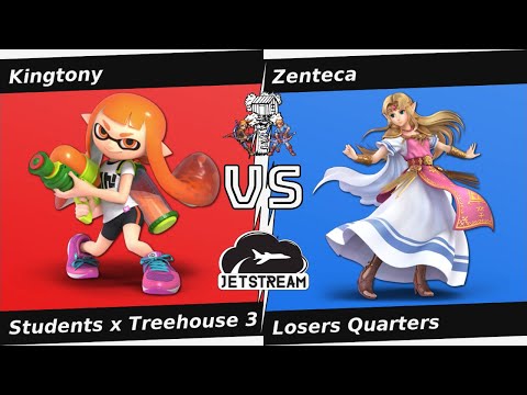 Students x Treehouse 3 Losers Quarters - Kingtony (Pichu, Inkling) Vs. Zenteca (Zelda) - SSBU