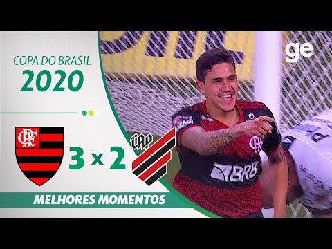Gols e lances de Flamengo x Athletico Paranaense