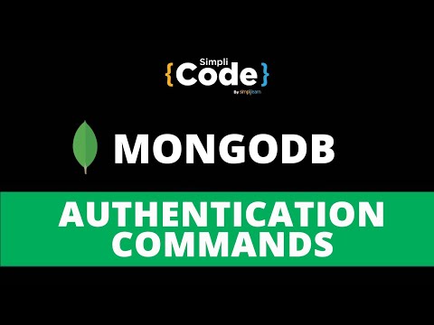 Comandi di autenticazione MongoDB | Autenticazione in MongoDB | MongoDB per principianti | Simpli...