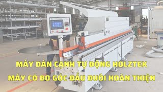 Máy Dán Chỉ 7 Chức Năng PRO-650A | dán cạnh có bo góc đầu đuôi hoàn thiện