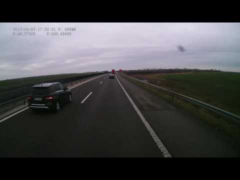 Hungary. Motorway M43, Szeged — Csanádpalota, 2017, 4x