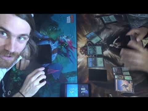 Modern MtG — Simic Delver vs. Gruul TitanShift