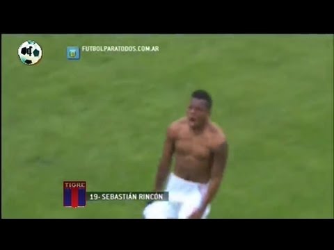 Gol Sebastián Rincón - Tigre 3 Vs Rosario Central 1 - Primera División 2014