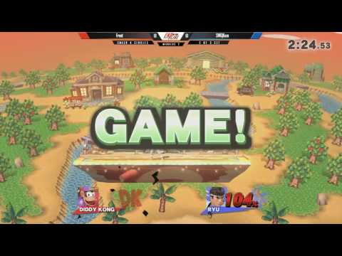 End of the Line Top 32 - Frost (Diddy Kong) Vs. SWG | Kaze (Ryu)