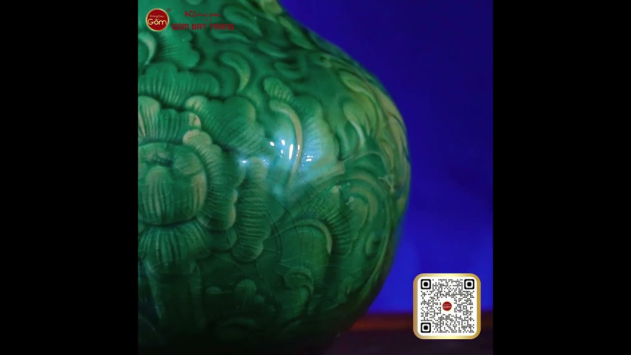 Lọ Củ Tỏi Hoa Sen, Hoa Phù Dung