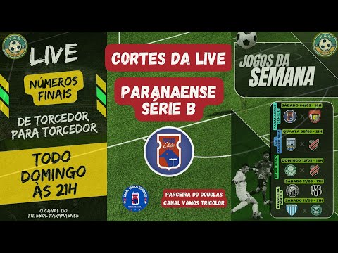 Cortes da Live | Análise da vitória do Paraná Clube 3 x 0 Apucarana na  Segundona 2024