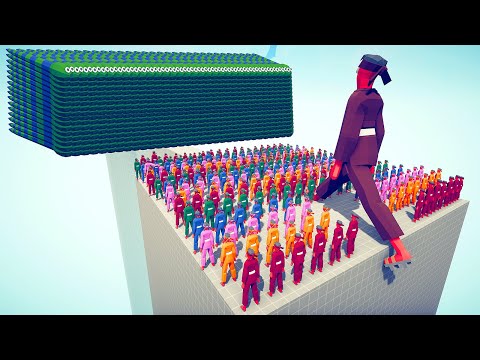 TAEKWONDO ARMY + GIANT TAEKWONDO vs EVERY DUO GODS - Totally Accurate Battle Simulator TABS