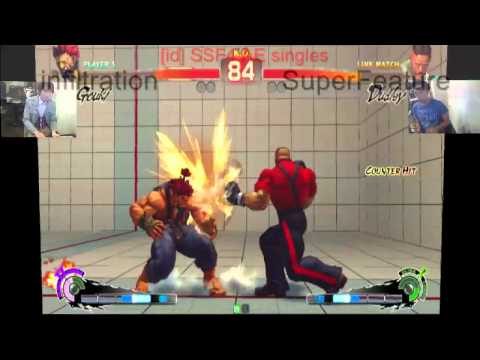 idSSF4 AE Singles infiltration vs SuperFeatureXL