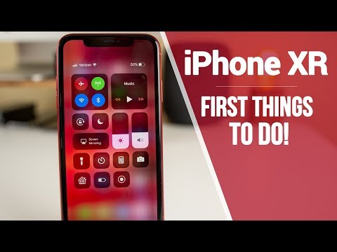 iPhone XR - First 12 Things To Do! Video