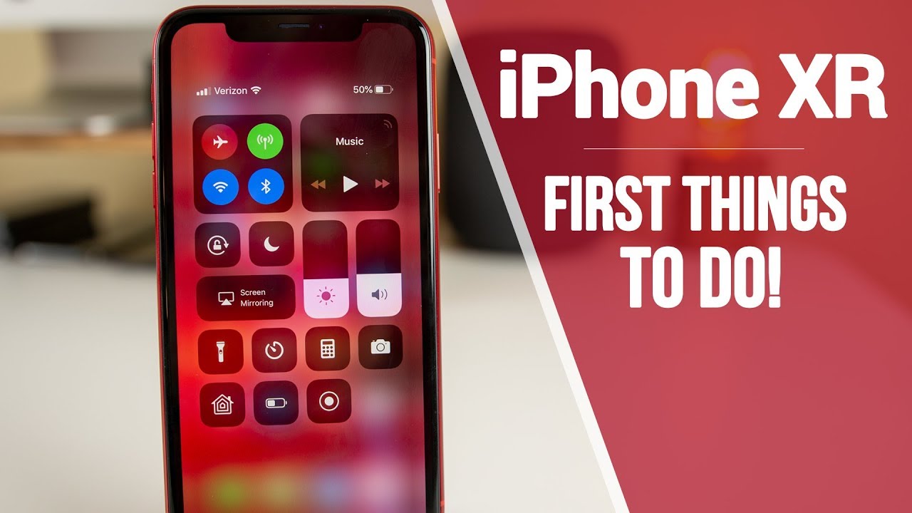 iPhone XR - First 12 Things To Do!