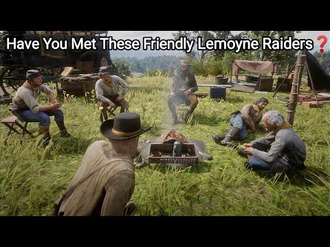 Lemoyne Raiders Invites Arthur To Their Camp And Then This Happens - RDR2