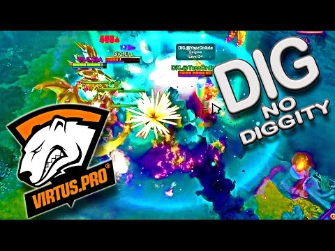 Virtus Pro vs No Diggity Game 1 (March 31st) Dream League Season 5, Dota 2 Highlights