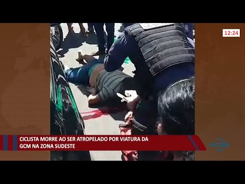 Ciclista morre ao ser atropelado por viatura da Guarda Civil Municipal de Teresina 08 07 2021