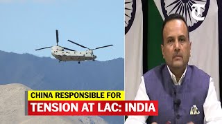 Border situation in Ladakh direct result of Chinese action to effect unilateral change in status quo | DOWNLOAD THIS VIDEO IN MP3, M4A, WEBM, MP4, 3GP ETC