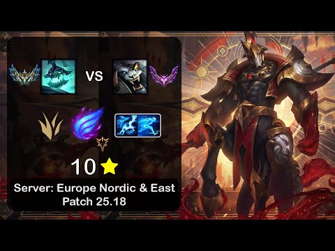 Hecarim Jungle vs Rengar - EUNE Challenger - Patch 25.18