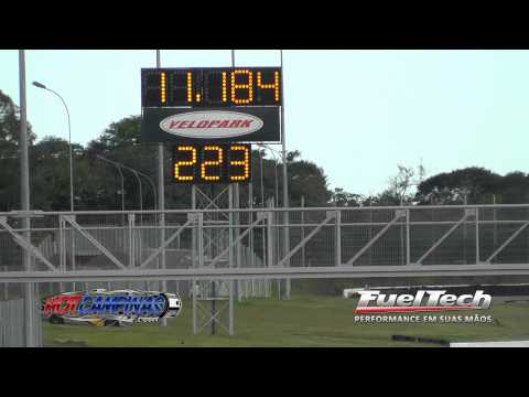 Novo Recorde Turbo C - 11.184@223KM/H - Velopark