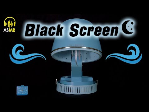 🔊White Noise Therapy- Soothing BLUE -1968 Bonnet Dryer- 9 hours of BLACK SCREEN ASMR