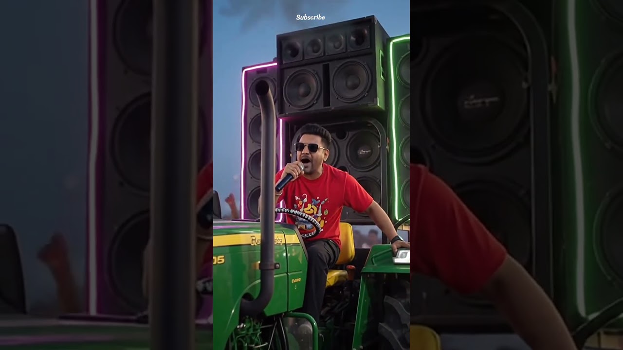 🚜 Epic Tractor Sound System Battle #shortsfeed #shorts #tech  #viralshorts