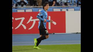 鹿島アントラーズ戦試合終了後　プロ入り初出場　長璃喜選手中心映像　川崎フロンターレ　20260412