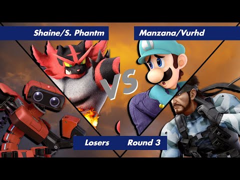 SOAR 2 Losers R3- Shaine/S. Phantm Vs. Manzana/Vurhd SSBU Doubles