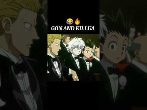 GON and KILLUA 🔥funny moment 😂 || Hunter x hunter || #gon #killua #hxh @animehevenz