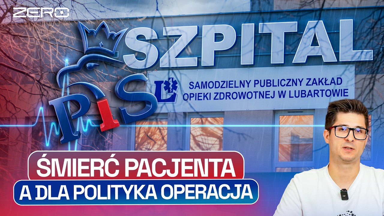 POLITYK PIS WAŻNIEJSZY OD UMIERAJĄCEGO PACJENTA. PROKURATURA BADA SZPITAL W LUBARTOWIE