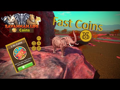 How to get coins FASTLY in ROBLOX SAVANNAH LIFE!? (ALL WAYS)