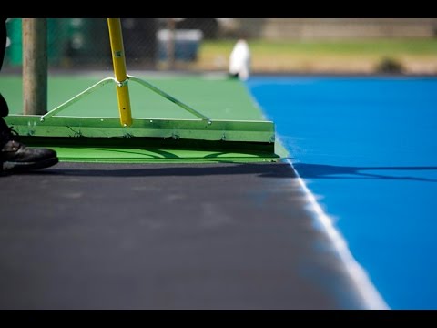 YouTube video about: How much to resurface a tennis court?