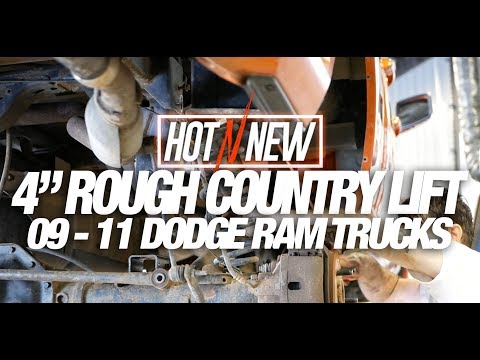 Hot n New Suspension Series Ep. 13: 4" Rough Country Lift for 09 - 11 Ram 1500 Trucks