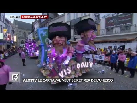 Belgian Aalst carnival accused of anti-Semitism withdrawn from UNESCO 13/12/19 P.1