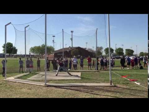 Zach Veverka - 2017 - Frisco's District Winning 7th Grade Discus Throw - 132 ft