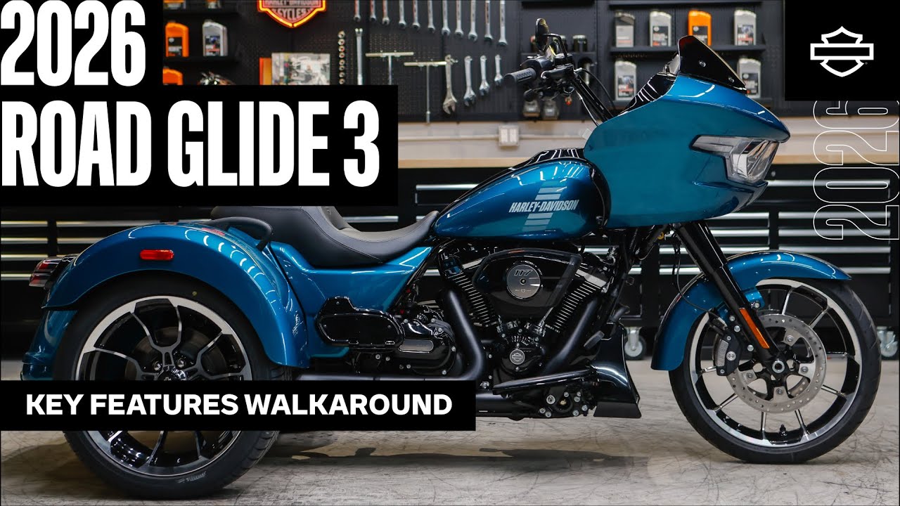A photo of this 2026 Harley-Davidson Road Glide® 3