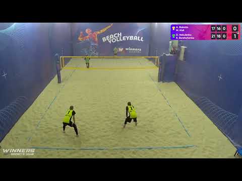 23:55 A. Bakotin / M. Kisil - D. Vakulenko / K. Borshchenko 04.03.2023 | Winners Beach Volleyball