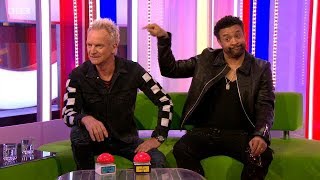 Sting &amp; Shaggy Interview+Live Music - Don&#39;t Make Me Wait. The One Show. BBC. 29 Mar 2018