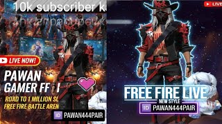 free fire funny prank gameplay PAWAN444PAIR Live