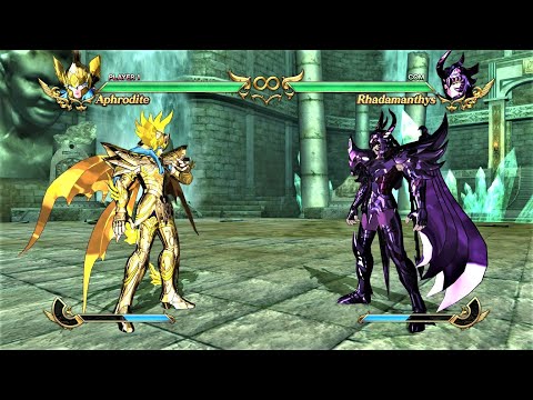 Pisces Aphrodite God Cloth vs Wyvern Rhadamanthys (Hardest AI) - Saint Seiya: Soldiers' Soul