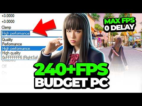 How I Got 240+ FPS in Fortnite on My Slowest PC! 💻 (Boost FPS & Fix Stutters)