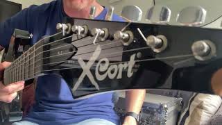 Video thumbnail for Cool CORT X-1 Electric Guitar by James Hannah Guitar