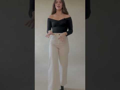 A chic, romantic and casual off shoulder outfit | OOTD