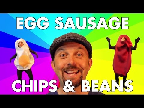 The Lancashire Hotpots - Egg Sausage Chips & Beans