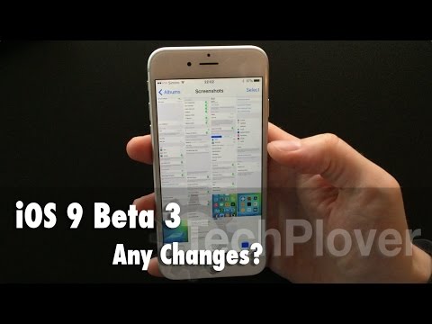 iOS 9 Beta 3 - Any changes?