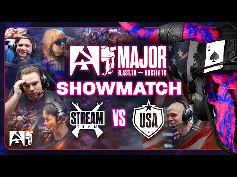 Team USA vs Stream Team - Showmatch | BLAST tv Austin Major 2025