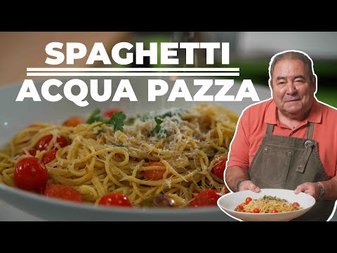 Emeril Lagasse's Classic Spaghetti Acqua Pazza Recipe