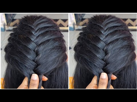 Simple & Unique Hacked Hairstyle Tutorial_ Amazing braid Hairstyle _ Elegent Hairstyle #hairstyle