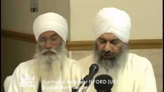 preview picture of video 'Bhai Baljinder Singh Ji (Rara Sahib Wale) - Gurdwara Karamsar ILFORD (UK) -  (28-10-12)'