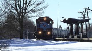 Tепловоз C36-7i-1521 на о.п. Аардла / C36-7i-1521 at Aardla stop
