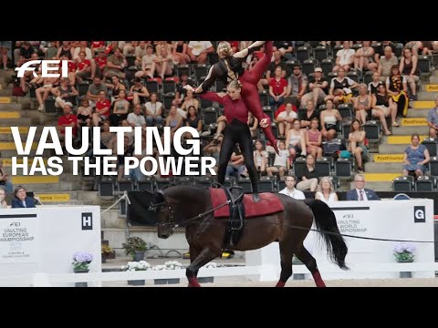 Meet toppling trainer Marlis! 🤸👋  | Vaulting has the Power